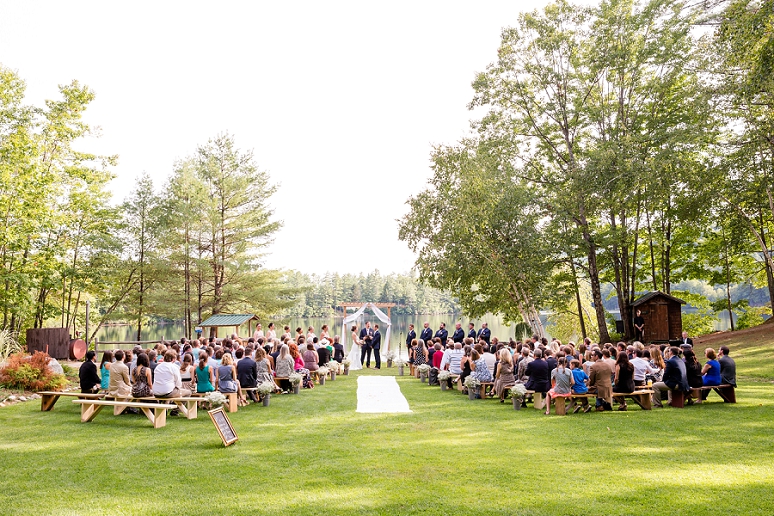 Maine Teen Camp Wedding