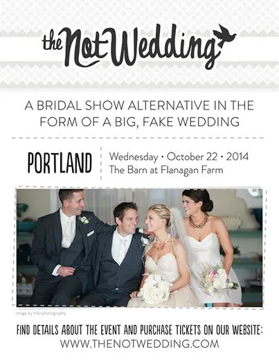 Portland’s First TheNot Wedding