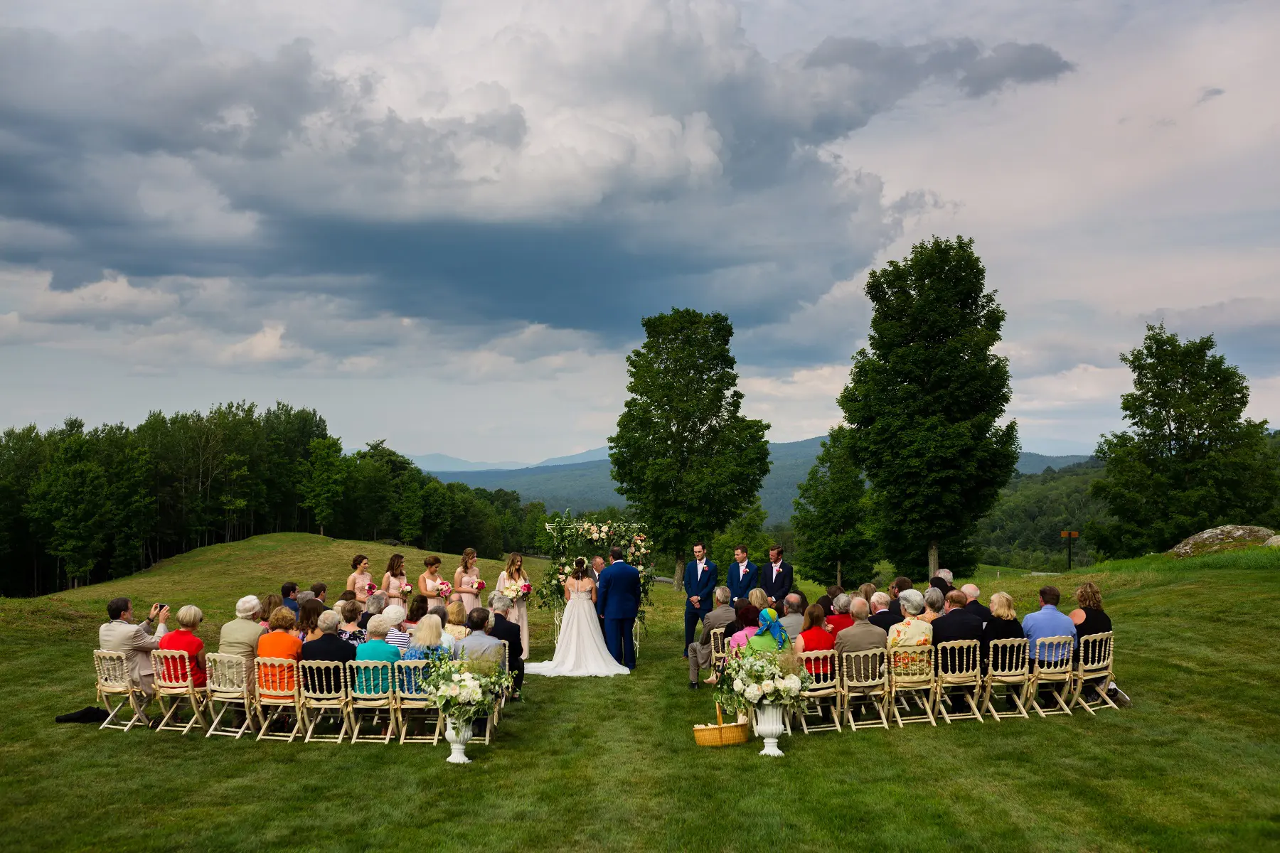 New Hampshire Wedding With A View