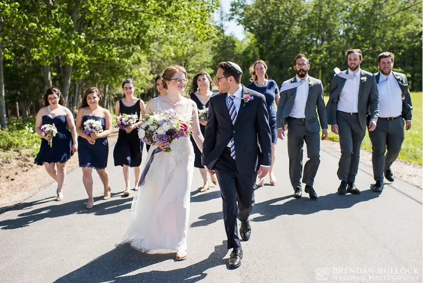 Backyard Wedding In Bowdoinham