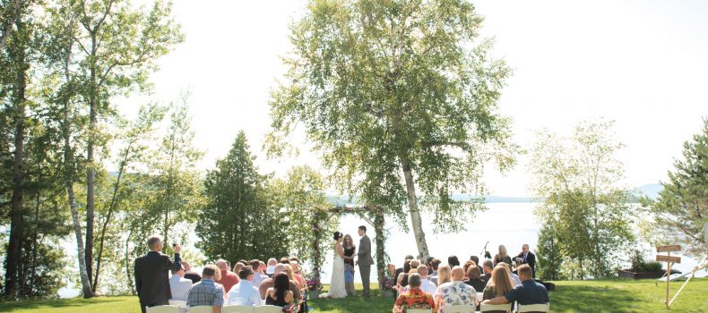 Rangeley Wedding at Loon Lodge