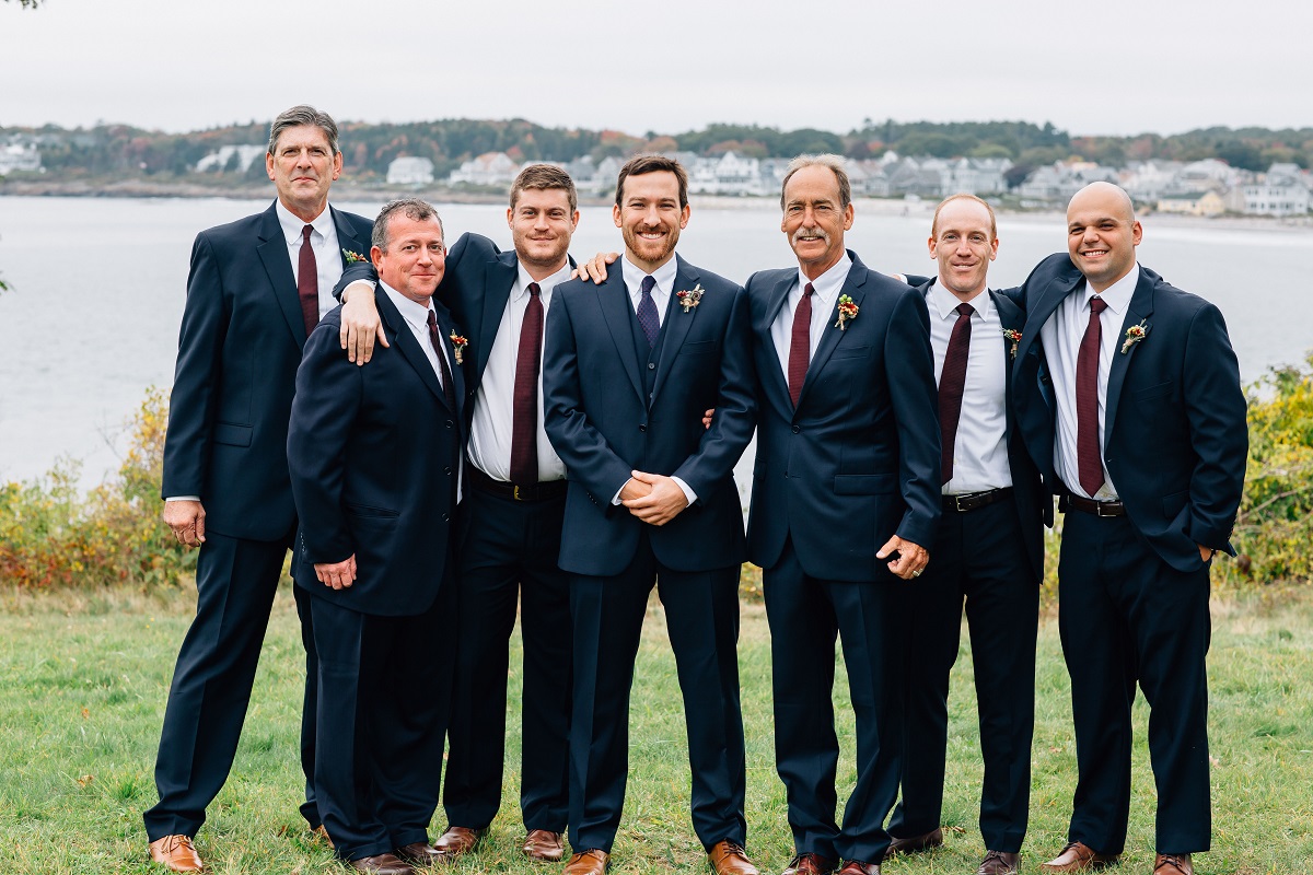 Dreamy Autumn Wedding in Cape Elizabeth | Wavelength Band