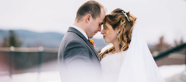 Maine Winter Wedding at Point Lookout