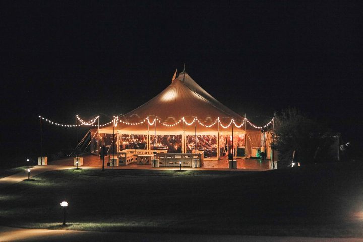 Tented Wedding Reception