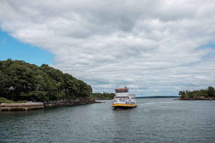 Maine Island Wedding Band