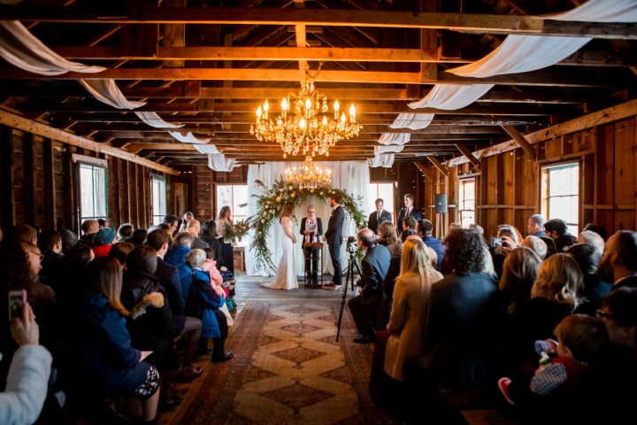 Winter Wedding Ceremony