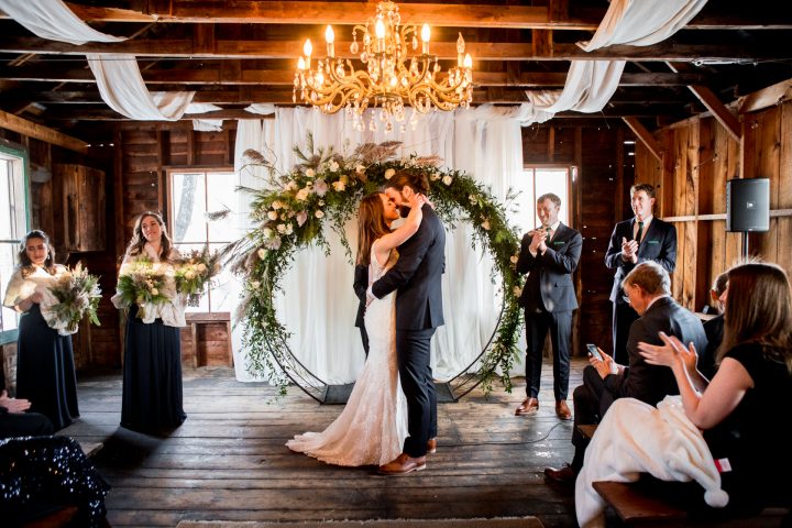 Winter Wedding Ceremony